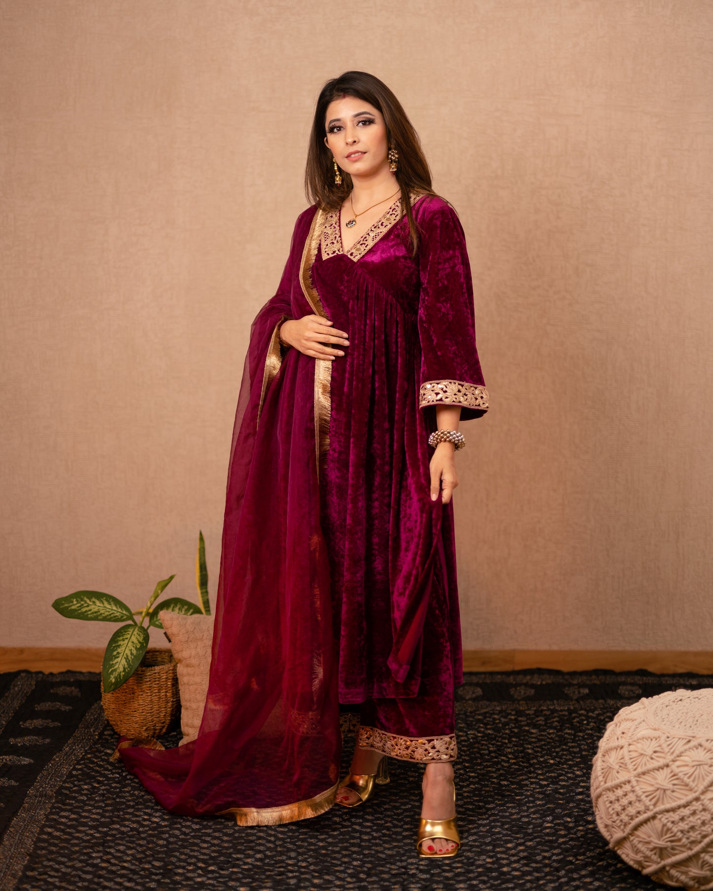 Roma Velvet Suit Set